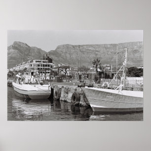 Affiche de film Kodak du front de mer du port de C
