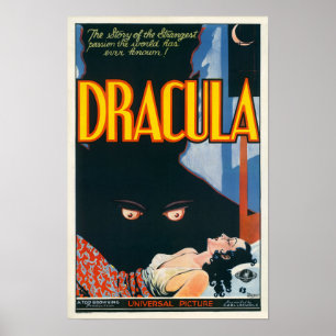 Affiche de film Vintage Dracula