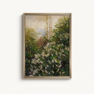 Affiche de fleurs sauvages de la forêt ancienne