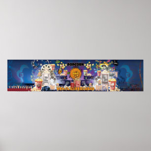 Affiche de folie Popcorn