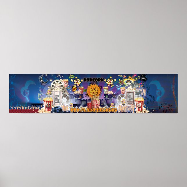 Affiche de folie Popcorn (Devant)