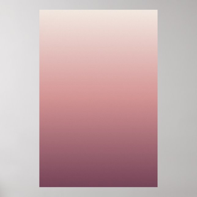 Affiche de fond de mur à dégradé calme abstrait (Devant)