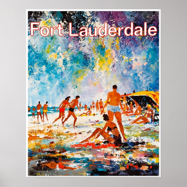 Affiche de Fort Lauderdale  (Devant)