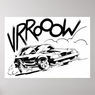 Affiche de Fox Mustang