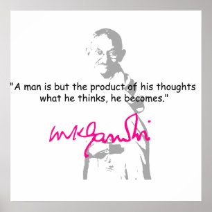 Affiche de Gandhi