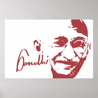 Affiche de Gandhi