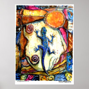 Affiche de "Gecko" de PMACarlson