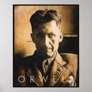 Affiche de George Orwell