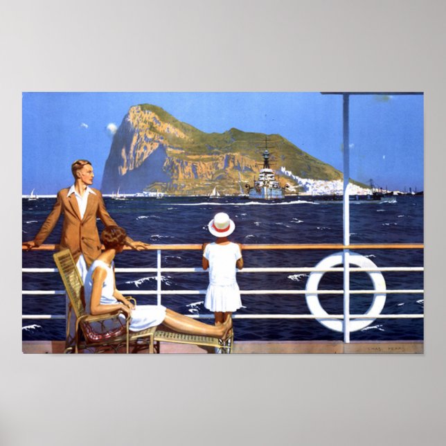 affiche de gibraltar FROM AS LOW AS 8.60 (Devant)