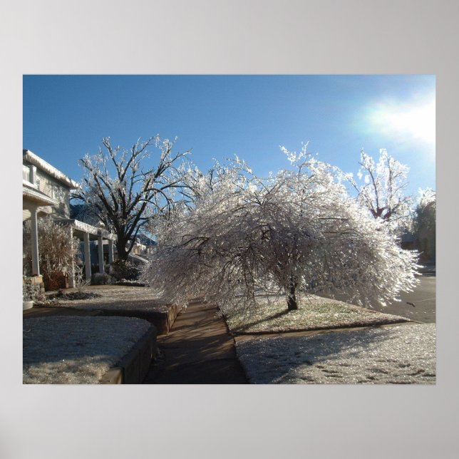 Affiche de glace d'hiver (Devant)