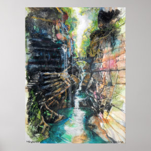 Affiche de gorge de gorge de PMACarlson Watkins