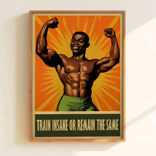 Affiche de gym Impression de bodybuilder Art mural