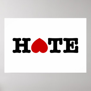 AFFICHE DE HAINE