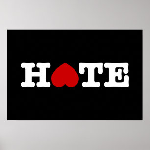 AFFICHE DE HAINE