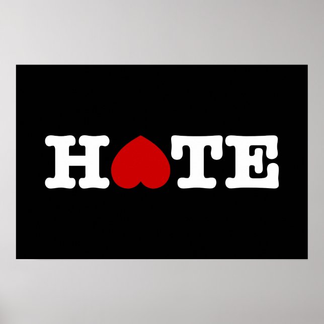 AFFICHE DE HAINE (Devant)