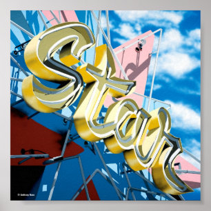 Affiche de Hollywood Star Lanes sur la route histo