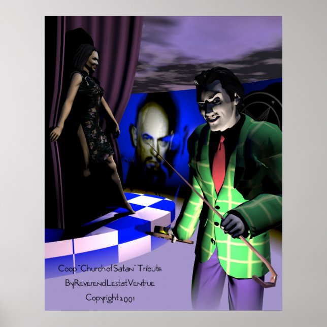 Affiche de hommage Coop (Devant)