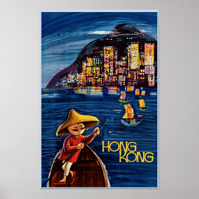 Affiche de Hong Kong (Devant)