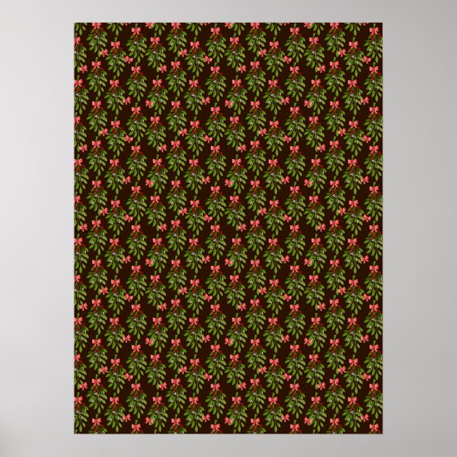 Affiche de houx de Noël (Devant)