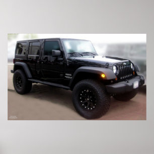 AFFICHE DE JEEP