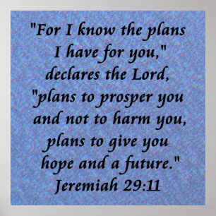 affiche de jermiah 29-11