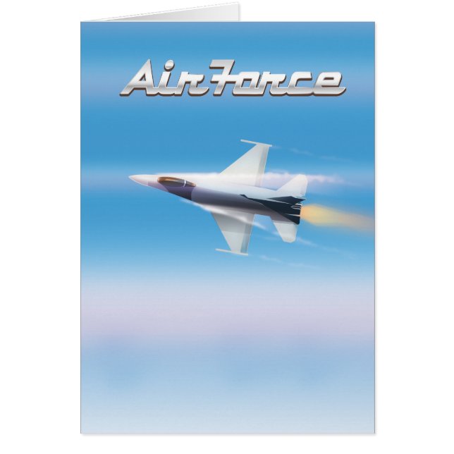 Affiche de Jet de l'Armée de l'Air (Devant)