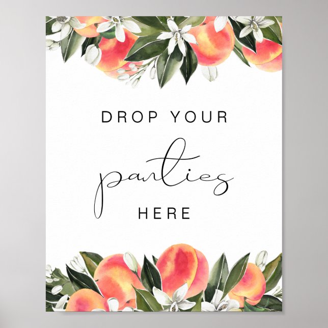 Affiche de jeu de culotte Bachelorette SAVANNAH Pe (Devant)