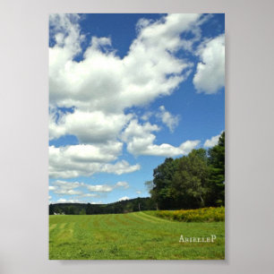 Affiche de jour ensoleillé