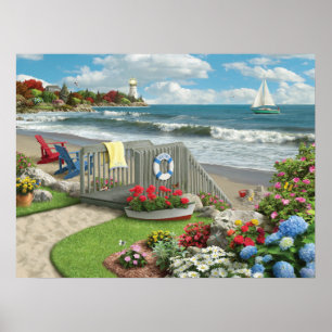 Affiche de "jours de plage" d'Alan Giana