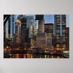 Affiche de la boucle de Chicago