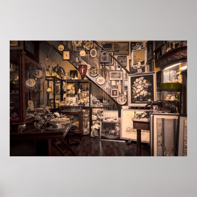 affiche de la boutique antique (Devant)