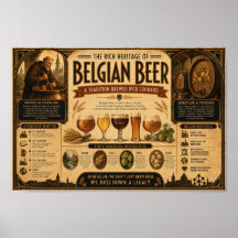 Affiche de la chronique du patrimoine de la bière 