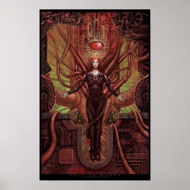 Affiche de la chute de Hadès (Devant)