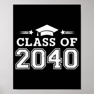 Affiche De la classe 2040 Grandir
