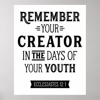 Affiche de la classe biblique