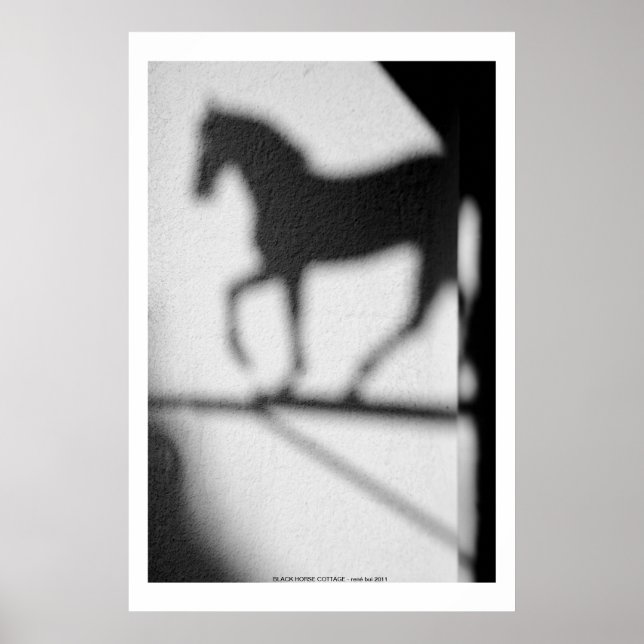 Affiche de la COTTAGE CHEVAL NOIR (Devant)