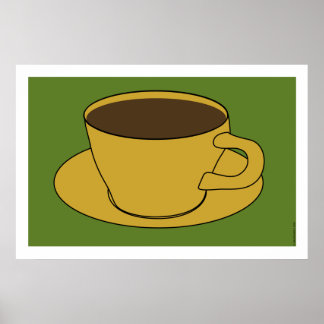 Affiche de la Coupe du café des années 1970