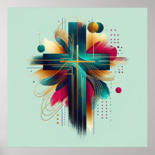 Affiche de la Croix chrétienne