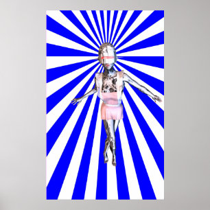 affiche de la domestique robot