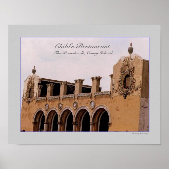 Affiche de la façade du restaurant Childs (Devant)