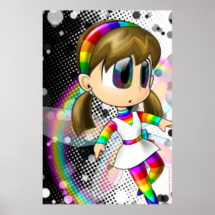 Affiche de la fée arc-en-ciel #1