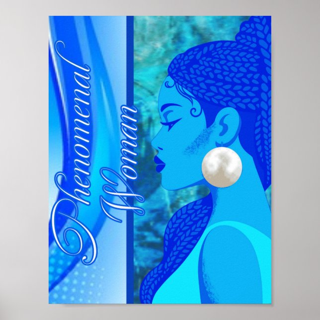 Affiche de la Femme Phénoménale (Devant)