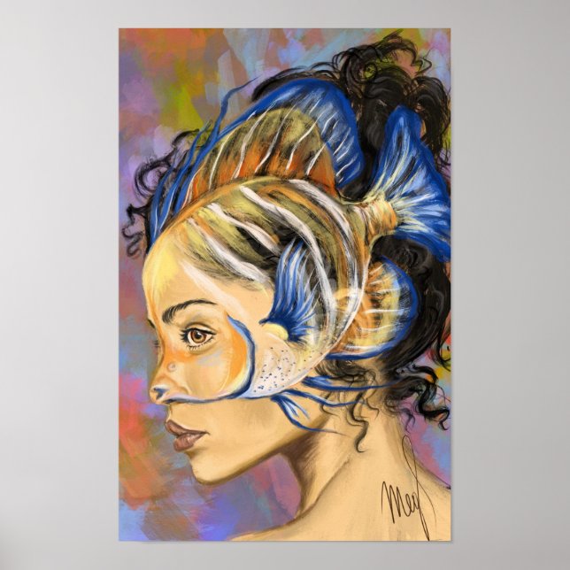 Affiche de la femme poisson (Devant)