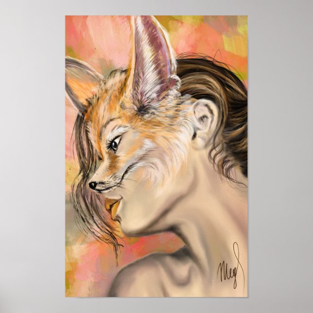 Affiche de la femme renard (Devant)
