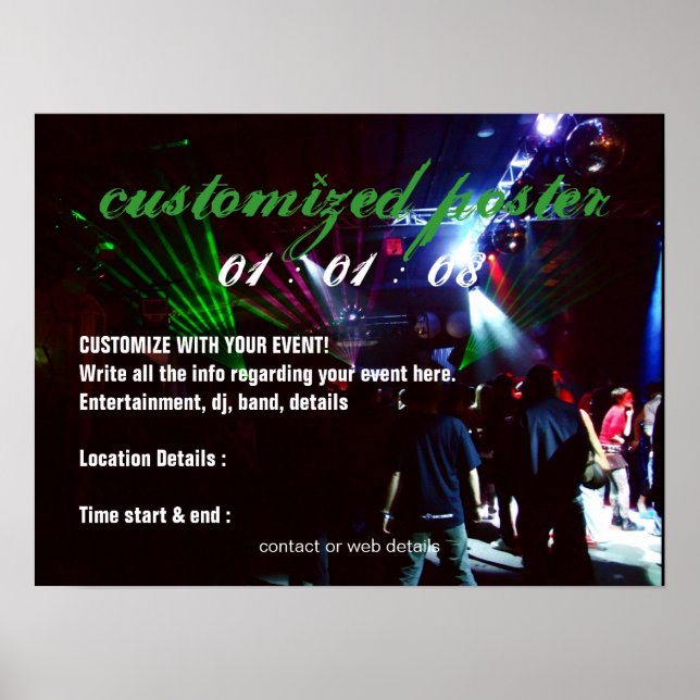 Affiche de la fête #3 (Devant)