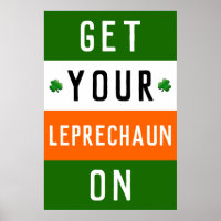 Affiche de la fête de la Saint-Patrick