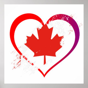 Affiche de la fête du Canada