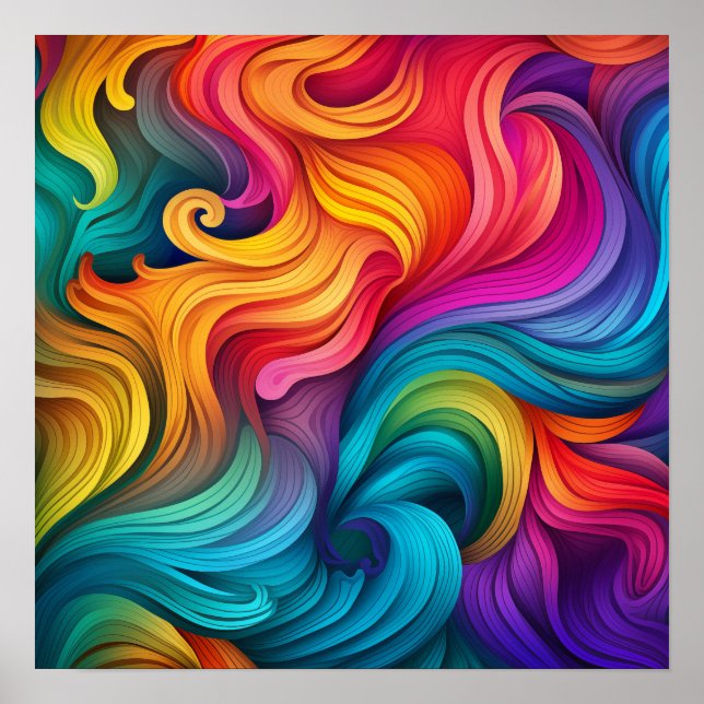 Affiche de la Fierté arc-en-ciel (Devant)