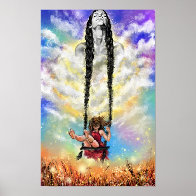 Affiche de La Fille En Moi - Sentiment - Art de Pe (Devant)