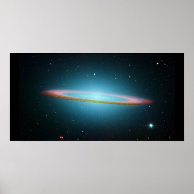 Affiche de la galaxie du Sombrero (Devant)